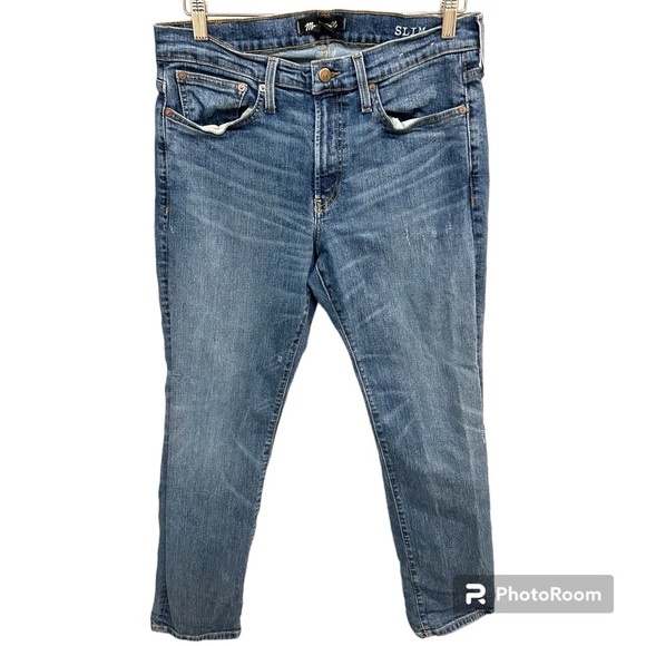 Madewell Other - Madewell Men’s slim jeans in light fade Size 32 EUC J0527